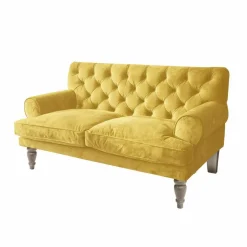 LOBERON Sofa Carme gelb