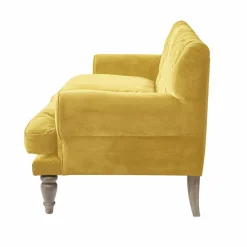 LOBERON Sofa Carme gelb