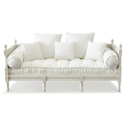 LOBERON Sofa Douville antikweiß New
