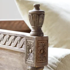 LOBERON Sofa Douville antikbraun/creme Sale