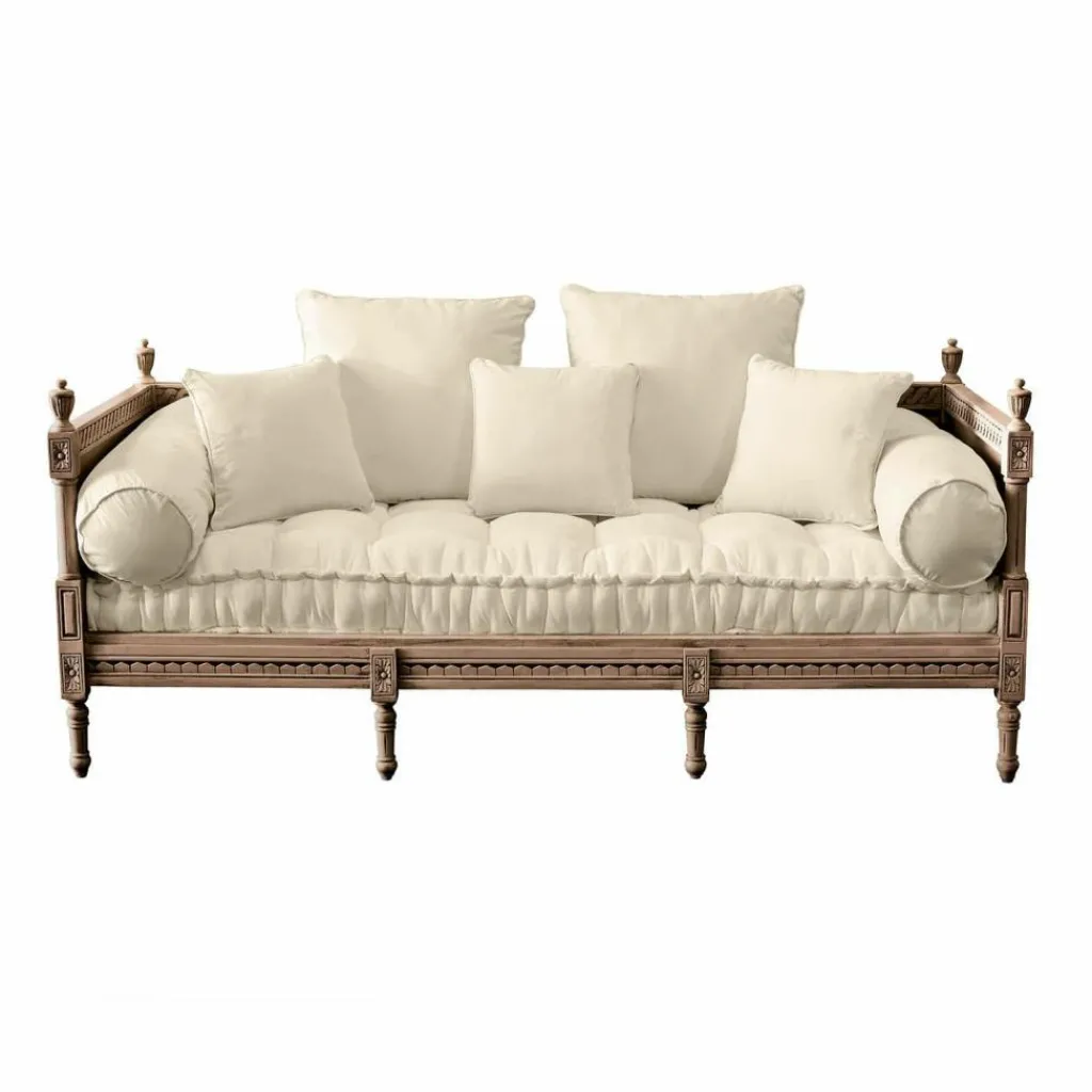 LOBERON Sofa Douville antikbraun/creme Sale