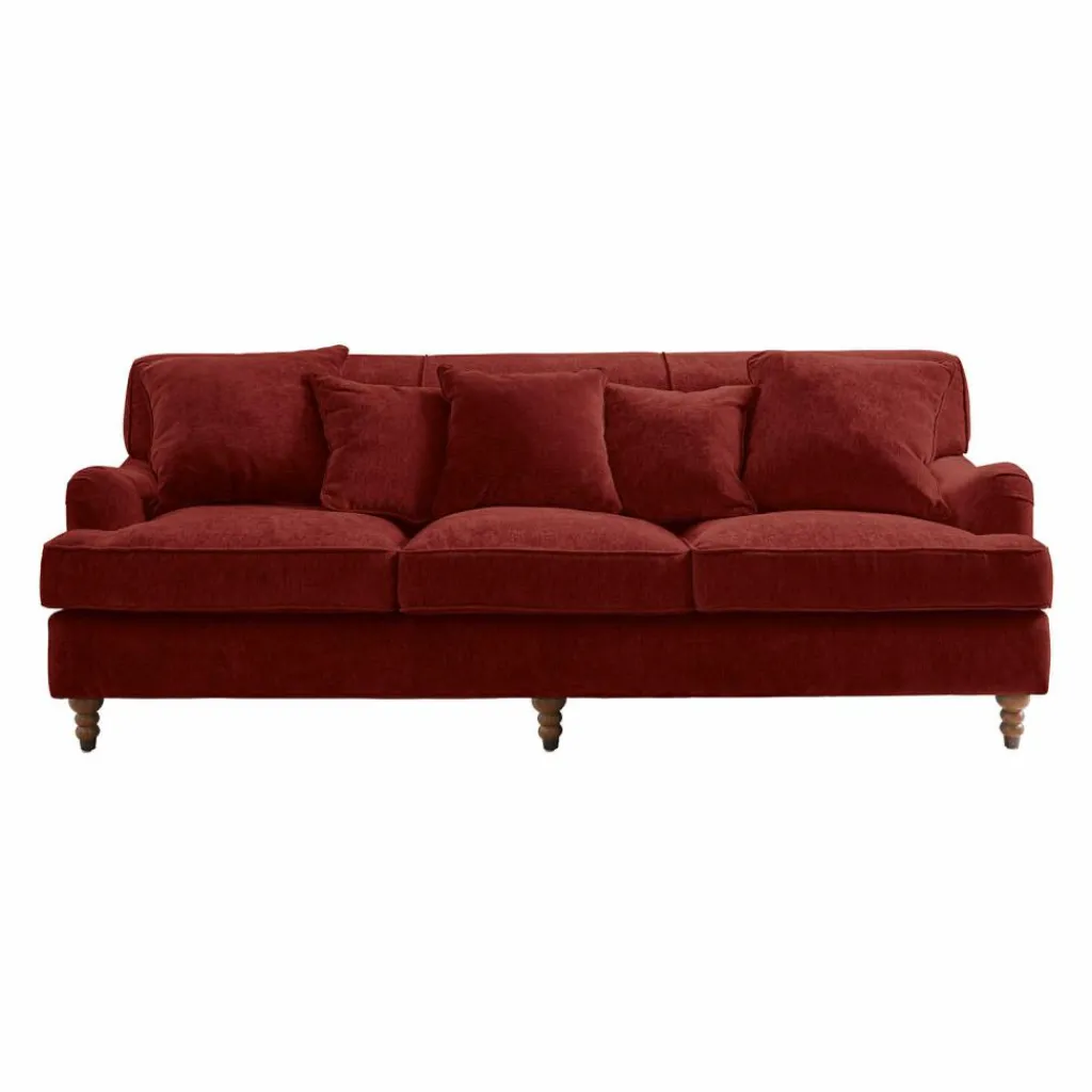 LOBERON Sofa Isa rostrot Hot