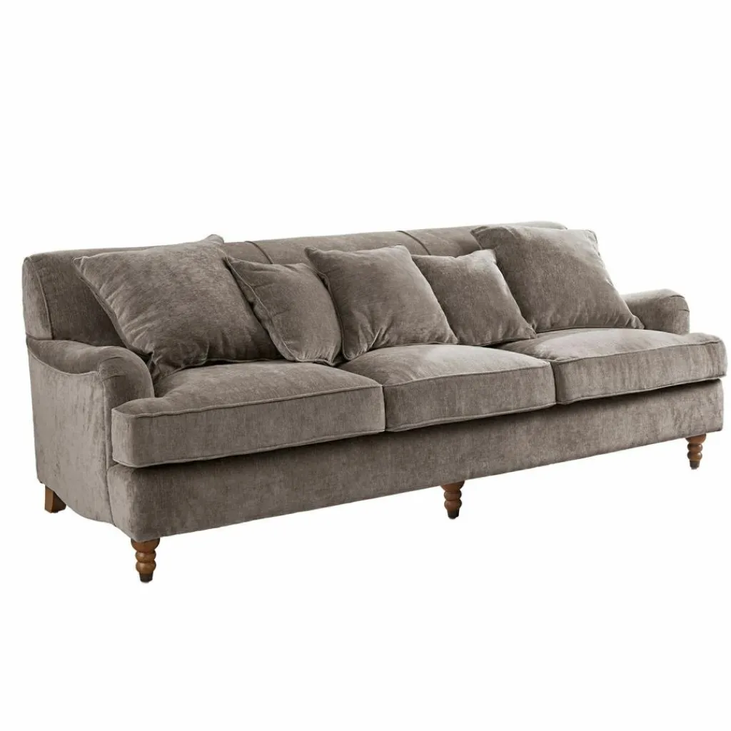 LOBERON Sofa Isa grau New
