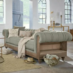 LOBERON Sofa Kanani grau/braun New