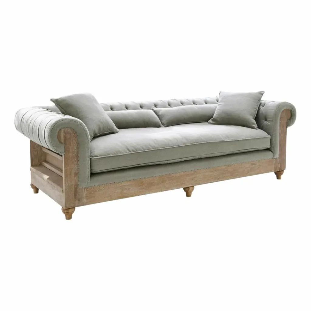 LOBERON Sofa Kanani grau/braun New