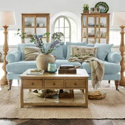 LOBERON Sofa Kazimir blau Hot
