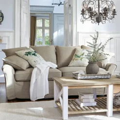 LOBERON Sofa Long Beach leinen