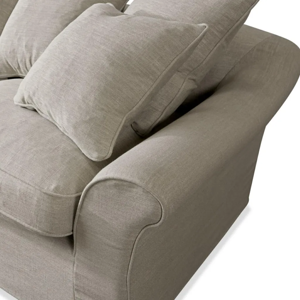 LOBERON Sofa Long Beach leinen
