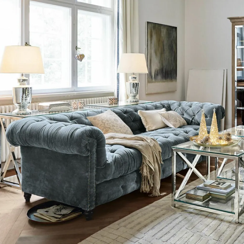 LOBERON Sofa Parpeville grau Clearance