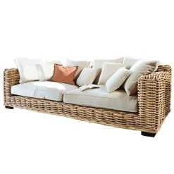 LOBERON Sofa Rimini braun/creme Sale