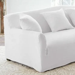 LOBERON Sofa Riveneuve weiß Clearance