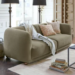 LOBERON Sofa Scintillique olivgrün Clearance