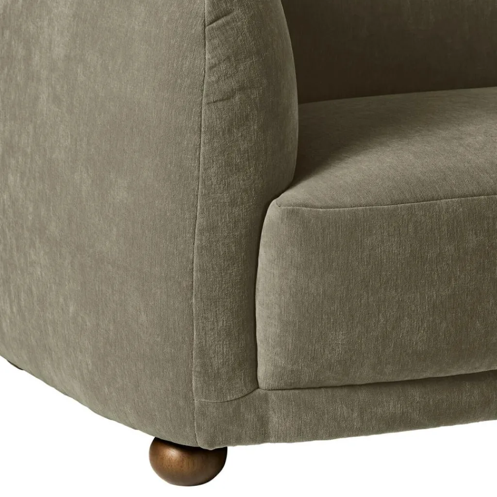 LOBERON Sofa Scintillique olivgrün Clearance