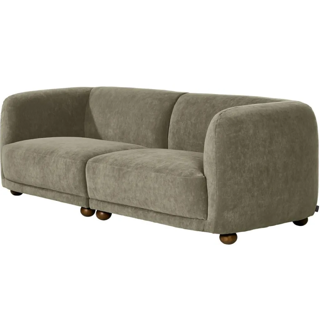 LOBERON Sofa Scintillique olivgrün Clearance