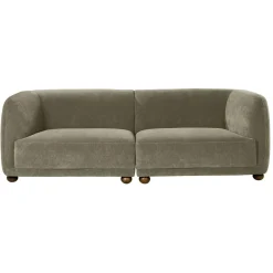 LOBERON Sofa Scintillique olivgrün Clearance
