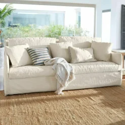 LOBERON Sofa Shadowfield weiß Hot