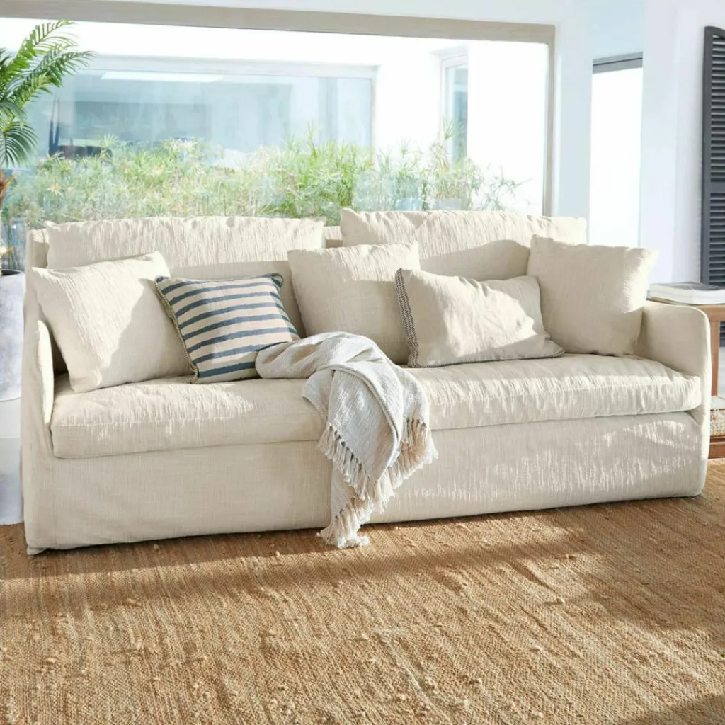 LOBERON Sofa Shadowfield weiß Hot