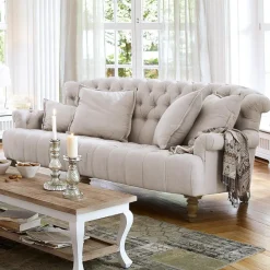 LOBERON Sofa Springfield Village leinen Clearance