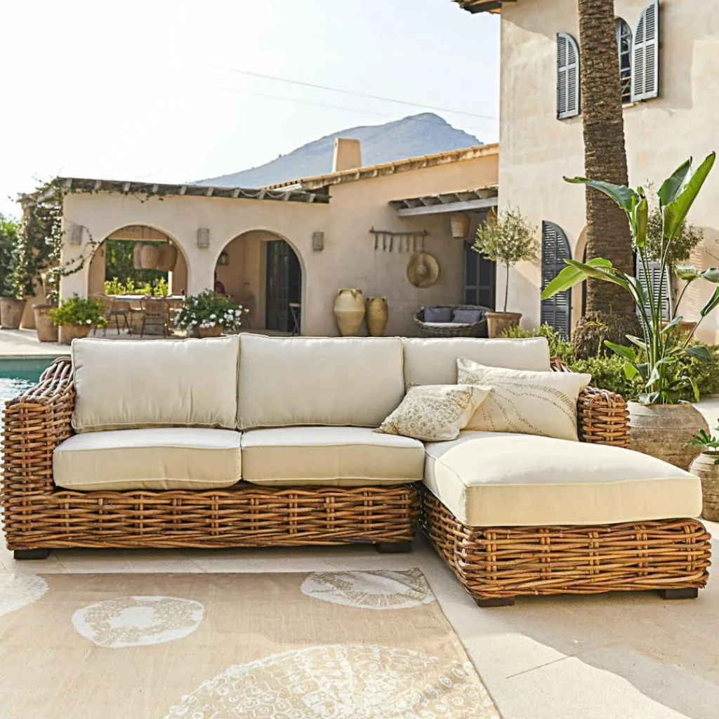 LOBERON Sofa Villedieu creme/braun Best