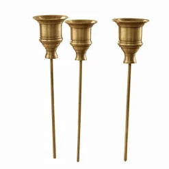 LOBERON Steck-Kerzenhalter 3er Set Lalley