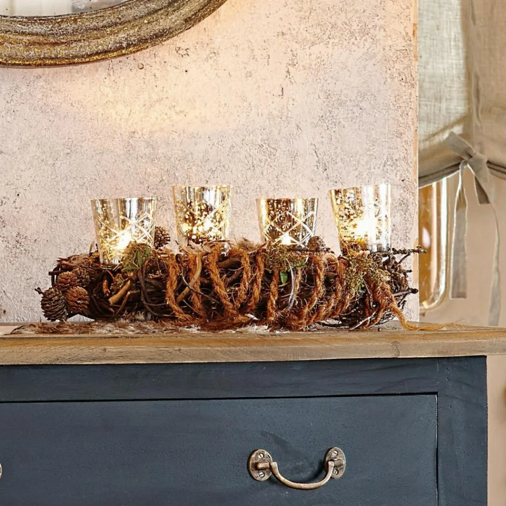 LOBERON Steckwindlicht 4er Set Clara Discount