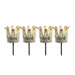 LOBERON Steckwindlicht 4er Set Melina Hot
