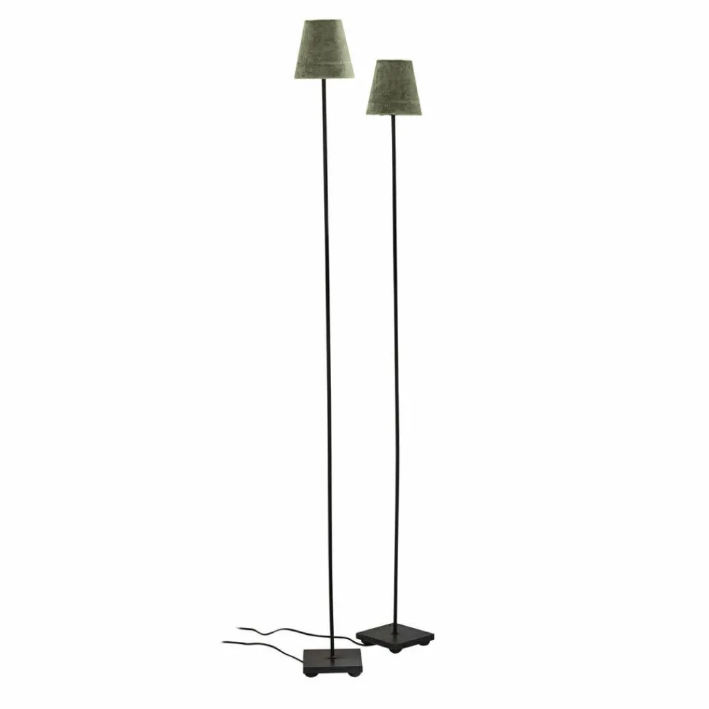 LOBERON Stehlampe 2er Set Tacoma khaki/schwarz Clearance