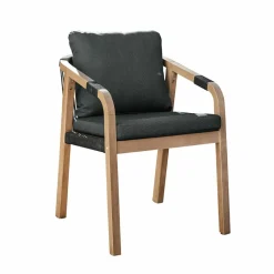 LOBERON Stuhl 2er Set FSC®-100% Kennedy braun/schwarz New