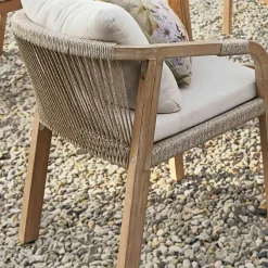LOBERON Stuhl 2er Set FSC®-100% Kennedy braun/creme Discount