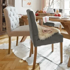 LOBERON Stuhl Fulden anthrazit Sale