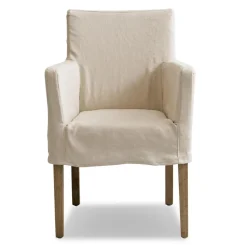 LOBERON Stuhl Longhill leinen/braun Discount