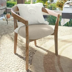 LOBERON Stuhl Lunebois braun/beige Discount