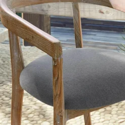 LOBERON Stuhl Lunebois braun/grau Clearance