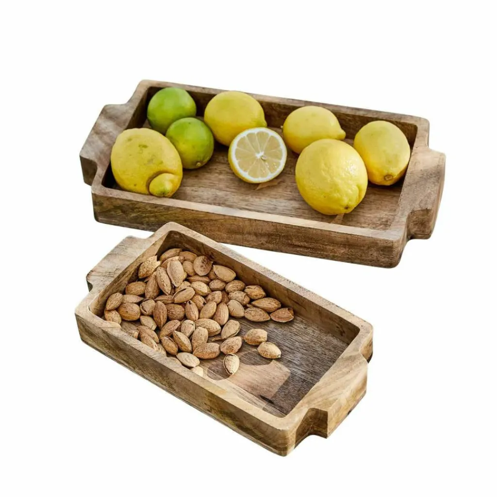 LOBERON Tablett 2er Set Buer Best
