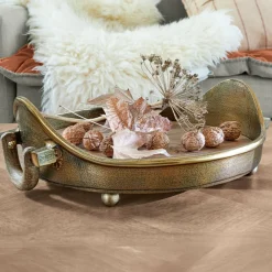 LOBERON Tablett Louvil silber Discount