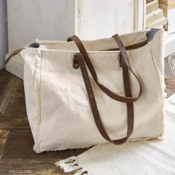 LOBERON Tasche Cloe creme/braun Hot