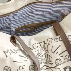 LOBERON Tasche Cloe creme/braun Hot