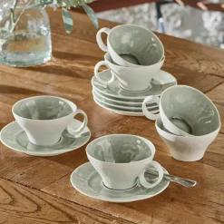 LOBERON Tasse mit Untertasse 6er Set Braganza New