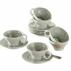LOBERON Tasse mit Untertasse 6er Set Braganza New
