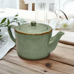 LOBERON Teekanne Biarré türkis/braun Hot