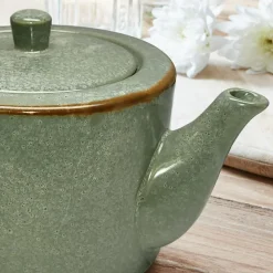 LOBERON Teekanne Biarré türkis/braun Hot
