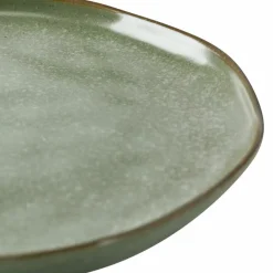 LOBERON Teller 6er Set Biarré türkis/braun