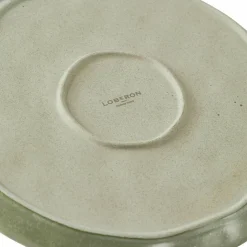 LOBERON Teller 6er Set Biarré türkis/braun