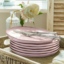 LOBERON Teller 6er Set Biarré rosa Sale