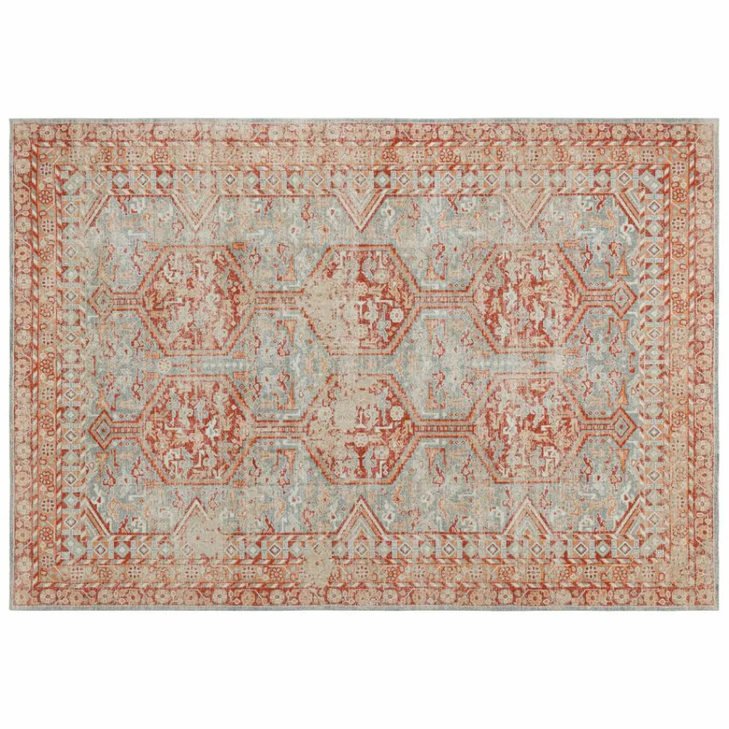 LOBERON Teppich Incantaro rot/blau Discount