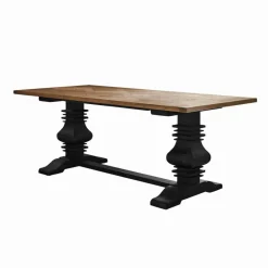 LOBERON Tisch Quillancourt braun/antikschwarz Discount