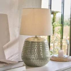LOBERON Tischlampe Blancos New