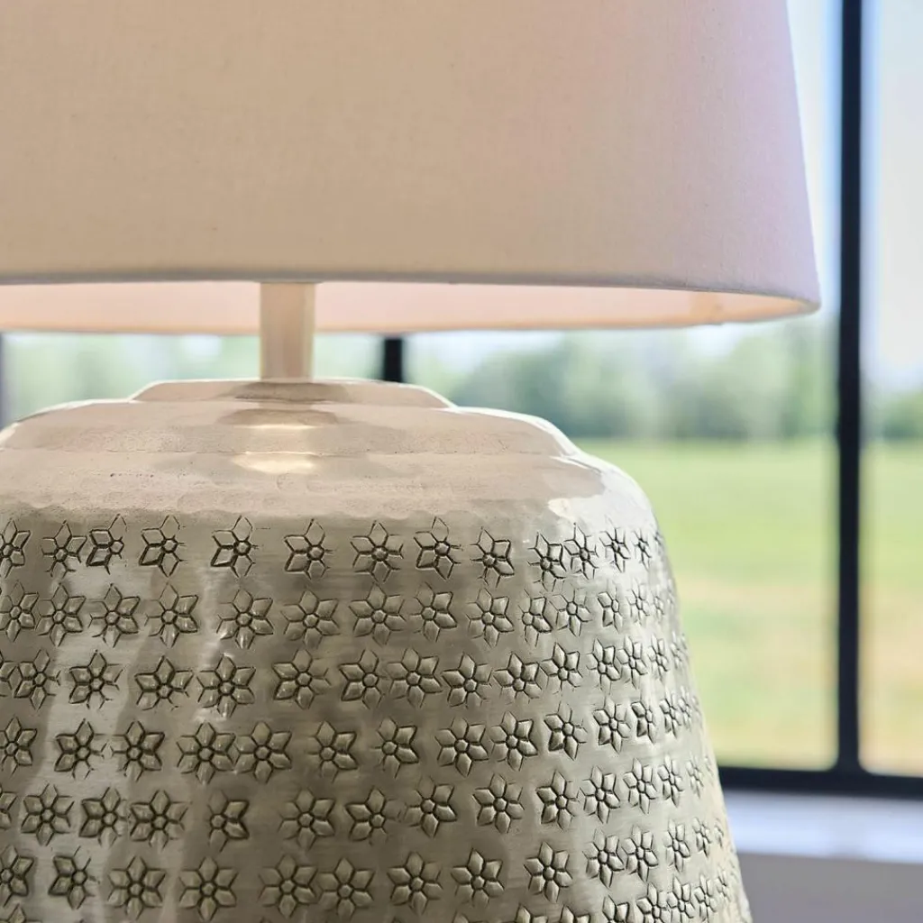 LOBERON Tischlampe Blancos New
