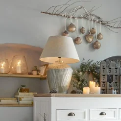 LOBERON Tischlampe Caulières Hot