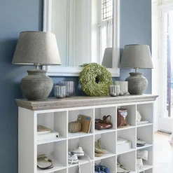 LOBERON Tischlampe Cleveland grau Hot
